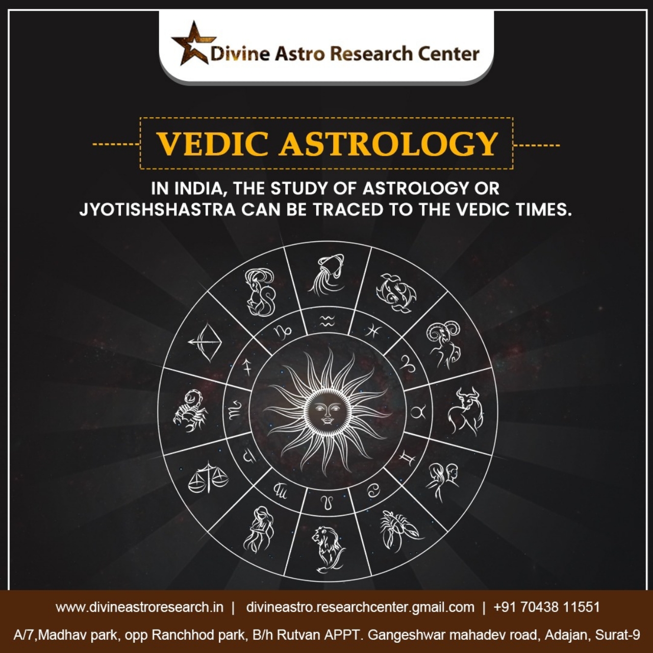 Divine Astro Research Center  - Arun kumar Raval Logo | SGM Vendor