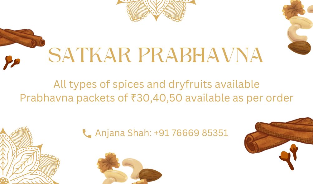 Satkar Prabhavna  - Anjana Shah Logo | SGM Vendor