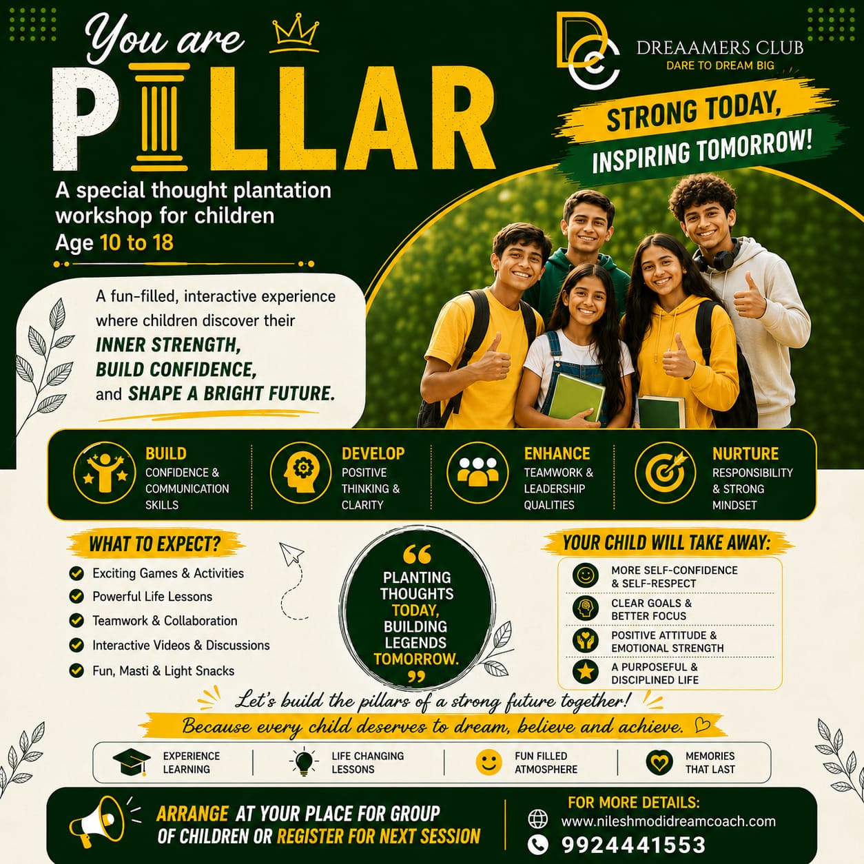 Dreaamers Club  - Nilesh S. Modi  Logo | SGM Vendor