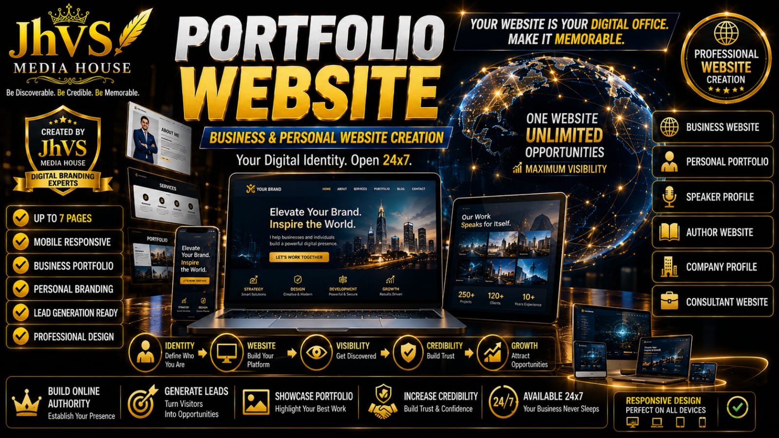 Click here to View: Portfolio Website 